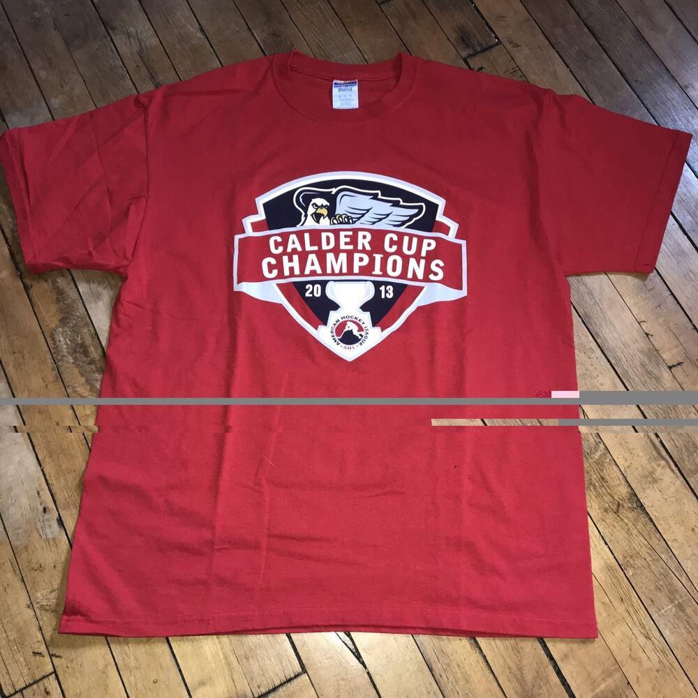 Grand Rapids Griffins 2013 Calder Cup‎ Champions XL Red T-Shirt